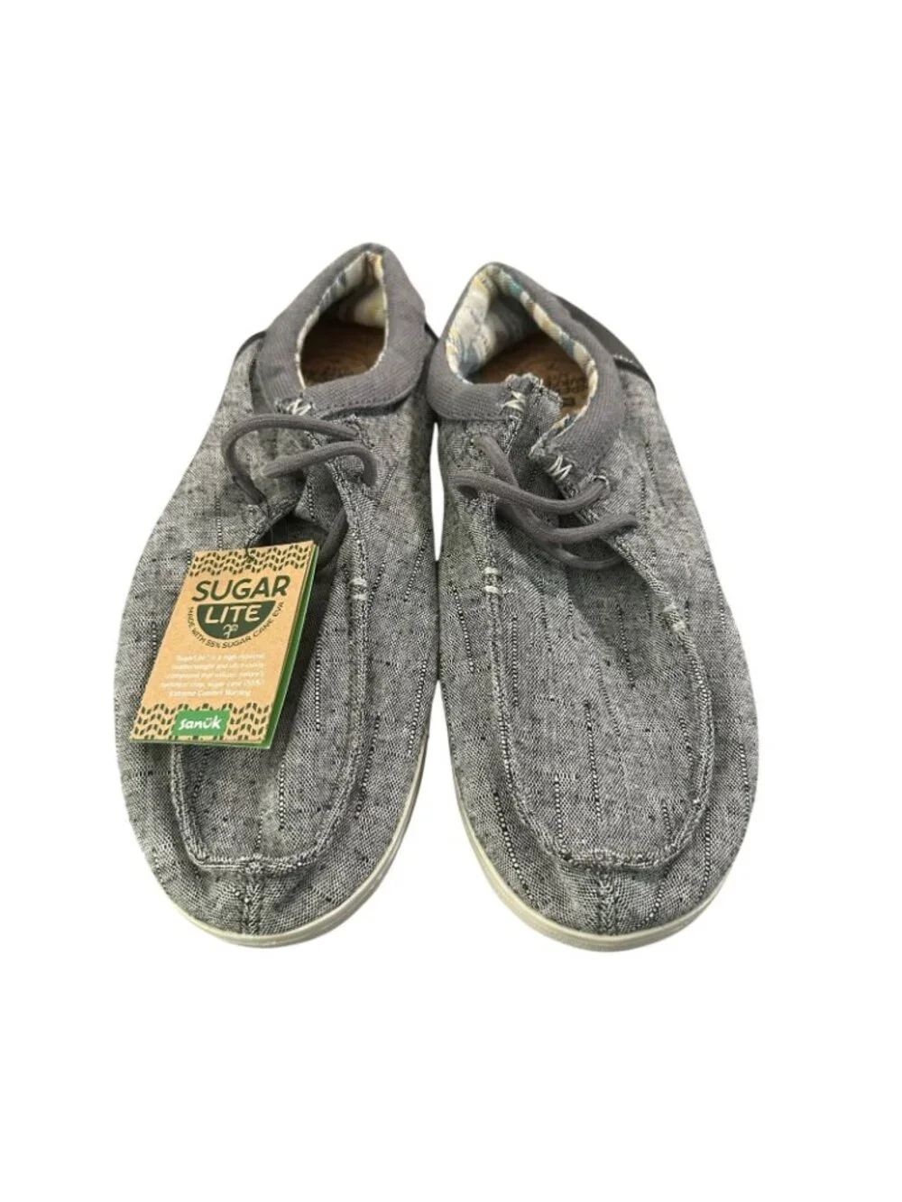 Sanuk Shaka Lite 2 SL Washed Black Slip On Shoes Women’s Size 10 NEW NWT